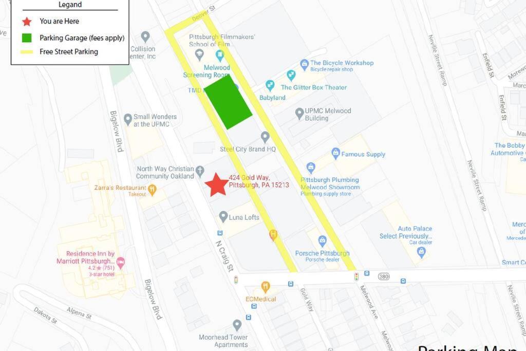 פיטסבורג 3E-*New* Apt 10 Min To Children'S Hospital, Slps 4 מראה חיצוני תמונה